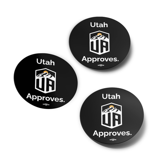 Utah Approves Sticker 3-Pack