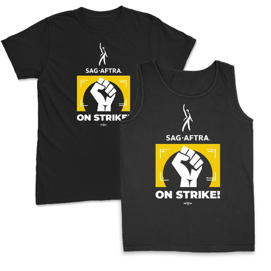 SAG-AFTRA ON STRIKE-FIST