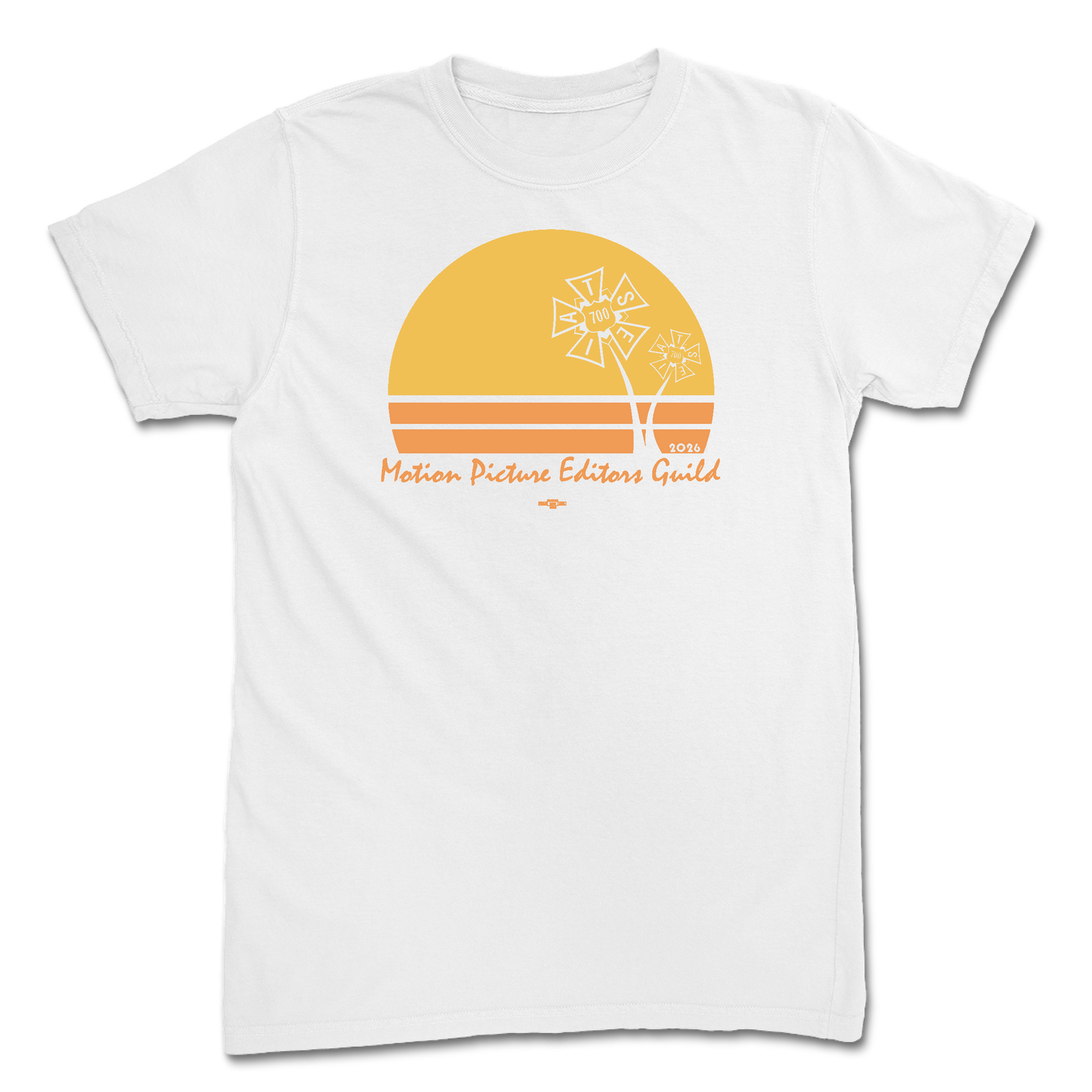 Sunset White Tee - 2026 Contest Winner
