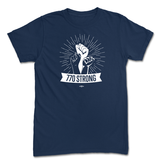 770 Strong Navy Tee