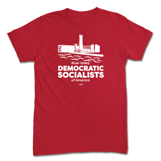 Mill Logo Red T-Shirt