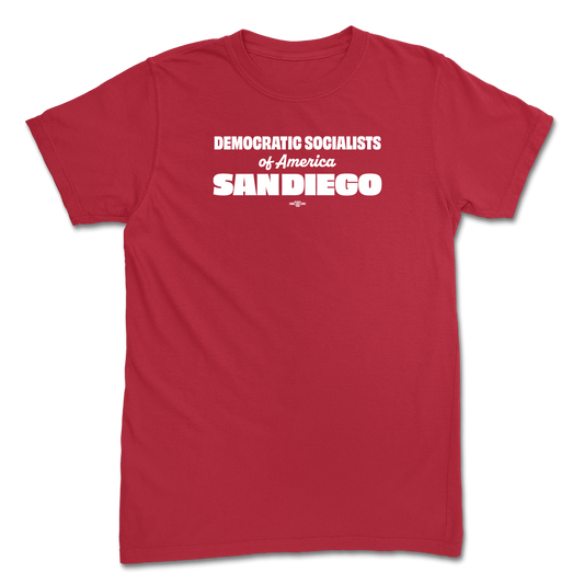 Gender Neutral - Democratic Socialists of America San Diego T-Shirt