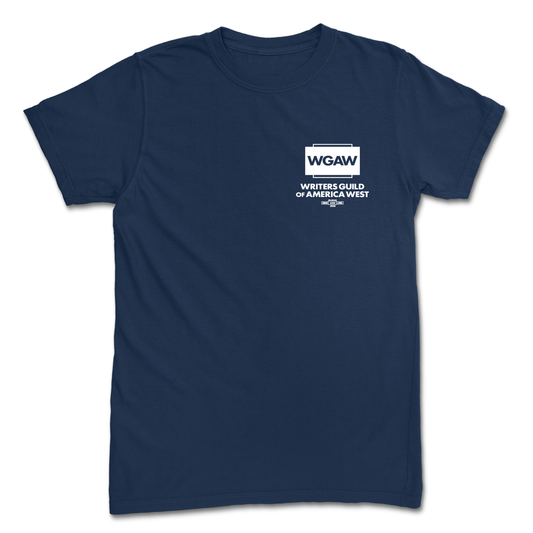 WGAW Logo Shirt (Navy Blue)