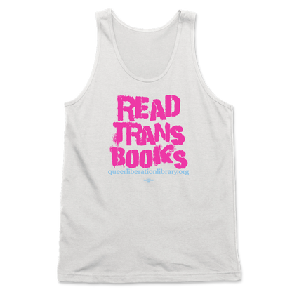 Read Trans Books White Tank Top