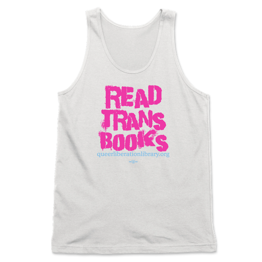 Read Trans Books White Tank Top