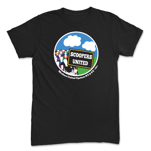 Scoopers United Logo tee