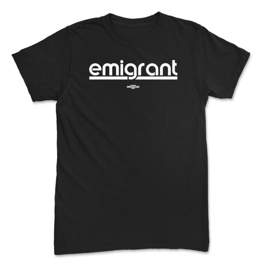 Emigrant Black T-shirt