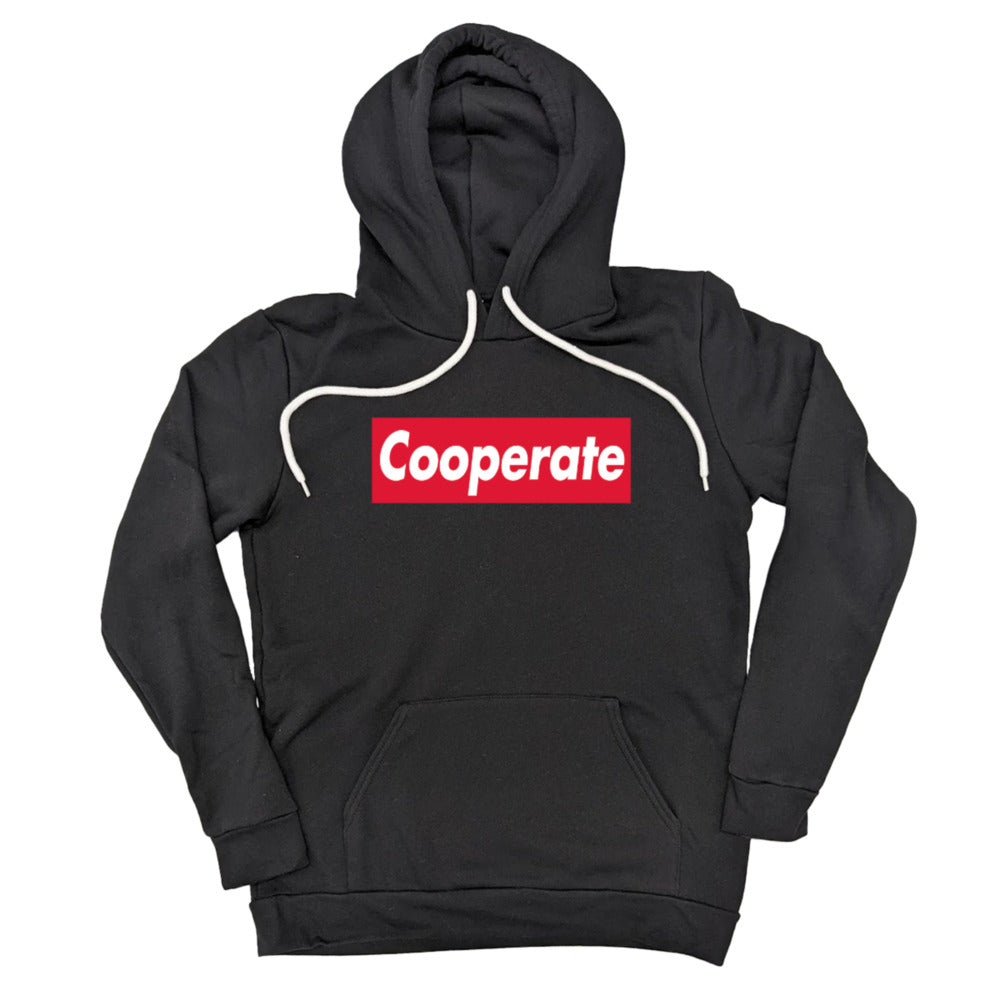 Cooperate Black Pullover Hoodie