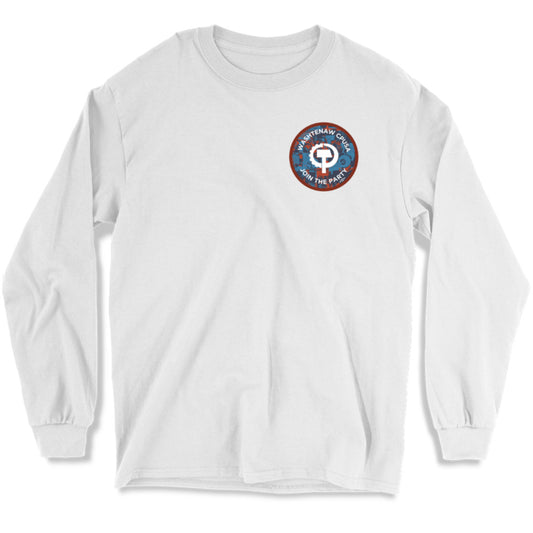 CPUSA Left Chest Round logo Long Sleeve tee
