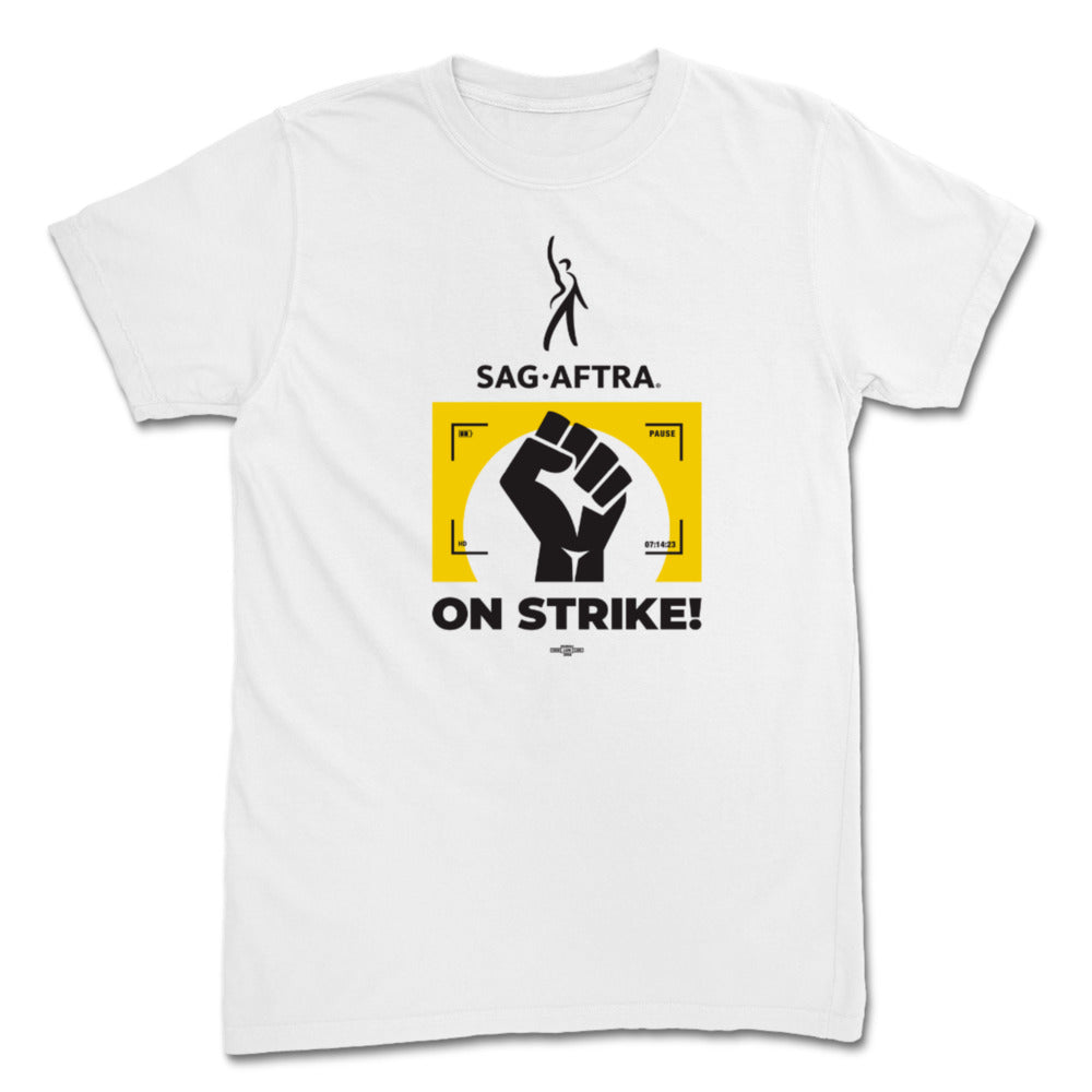 SAG-AFTRA ON STRIKE-FIST