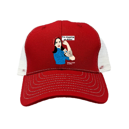 Lindsay the Riveter Red Trucker Hat
