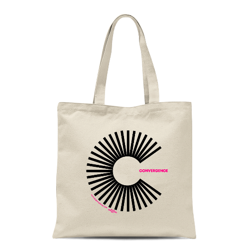 Convergence Magazine Logo Tote