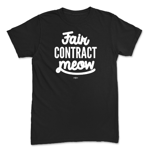 Fair Contract Meow tee