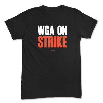 WGA on Strike T-Shirt (Black)