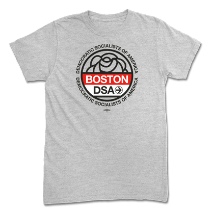 Boston DSA Logo Unisex Heather Tee