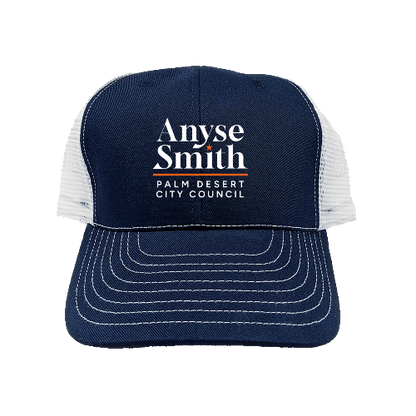 Navy Trucker Hat
