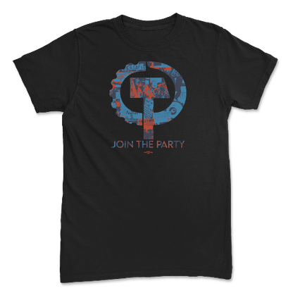 "Join the Party" collage logo tee