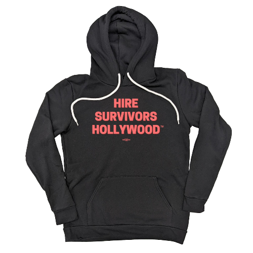 Hire Survivors Hollywood Black Hoodie