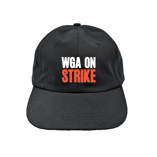WGA on Strike Cap (Black)