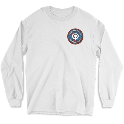 CPUSA Left Chest Round logo Long Sleeve tee