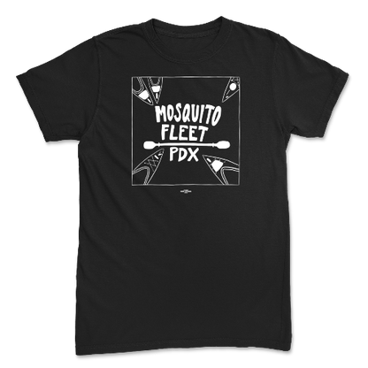 Mosquito Fleet PDX Black T-Shirt
