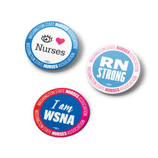 Washington State Nurses Association Sticker Pack