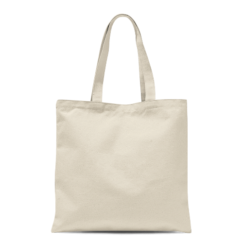 USA Made Natural Tote (18" 17" x 6")