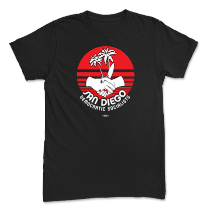 San Diego Democratic Socialists Black Tee