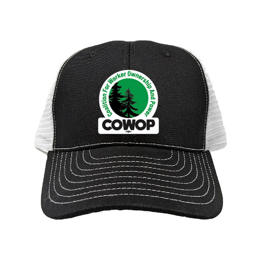COWOP- Mesh Black Trucker Hat